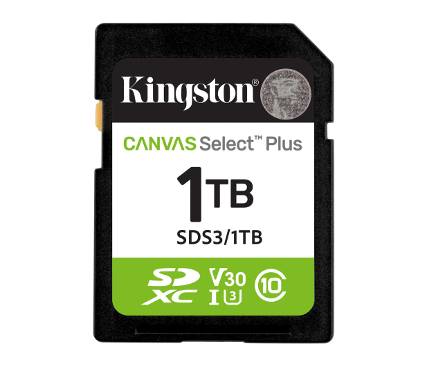 Kingston 1TB SDXC Canvas Select Plus Gen3 - 1347368 - zdjęcie